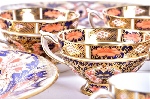 Lot 188 - A large collection of Royal Crown Derby Imari...