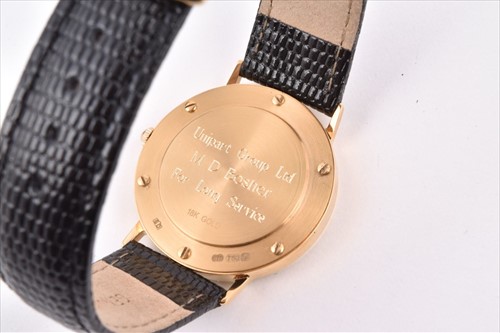 Rotary 18ct deals gold watch