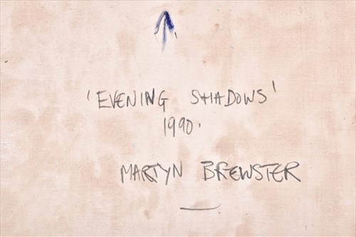 Lot 84 - Martyn Brewster (born 1952) BritishÂ  'Evening...