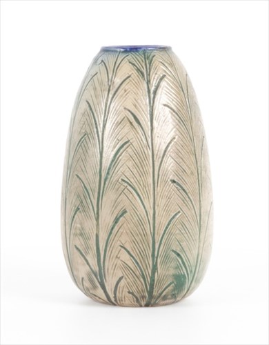 Lot 233 - A late Martin Brothers vase by Clement Martin,...