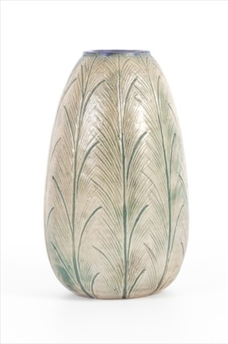 Lot 233 - A late Martin Brothers vase by Clement Martin,...