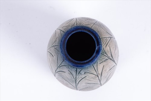 Lot 233 - A late Martin Brothers vase by Clement Martin,...