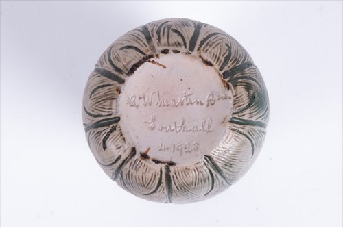 Lot 233 - A late Martin Brothers vase by Clement Martin,...