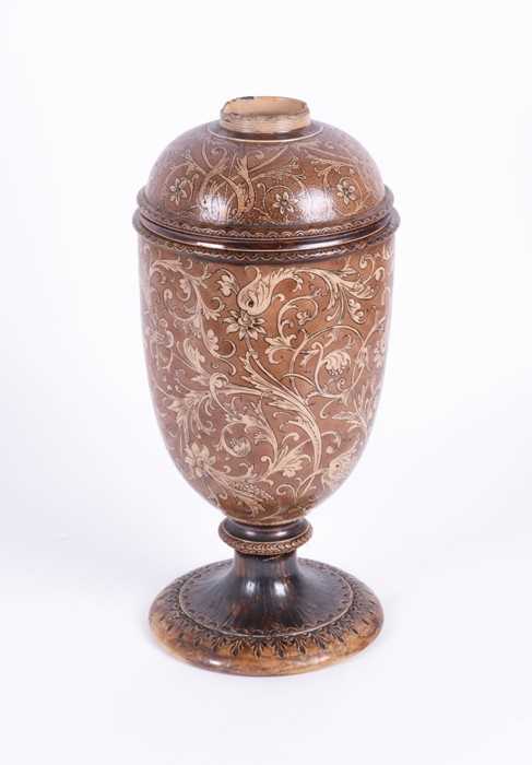 Lot 226 - A 19th century Martin Brothers stoneware oil...