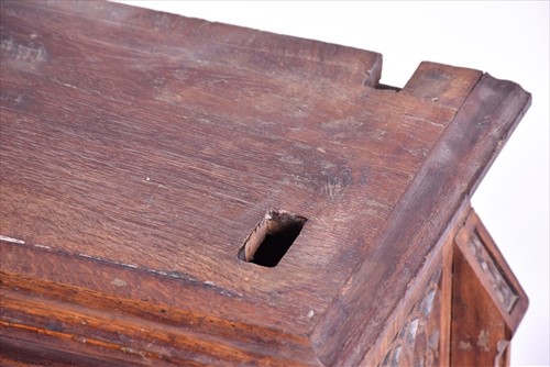 Lot 149 - An impressive 19th century Gothic revival oak...
