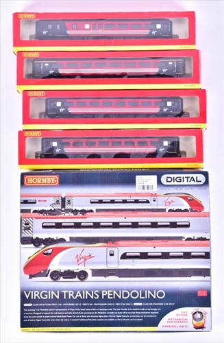 Lot 294 - A Hornby Railways OO Gauge R2467X Virgin...