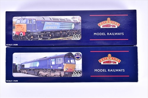 Lot 287 - Two boxed Bachmann Branch-Line locomotives...