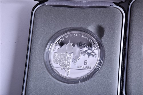 Lot 411 - A group of five Australian commemorative...