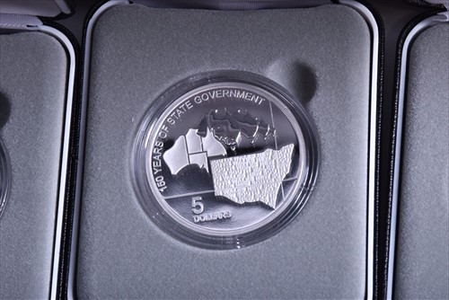 Lot 411 - A group of five Australian commemorative...