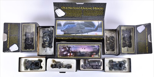 Lot 222 - A group of ten boxed Corgi Vietnam Series...