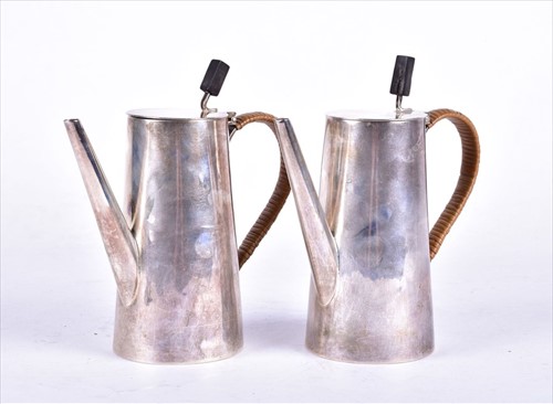Lot 477 - A pair of early 20th century silver...