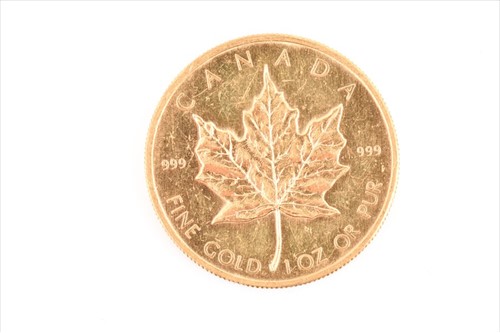 Lot 389 - A 1979 Canadian 1oz gold coin Queen Elizabeth...