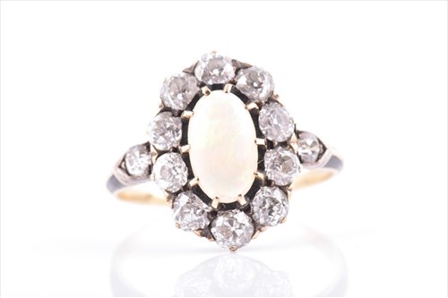 Lot 511 - A late 19th / early 20th century diamond and...