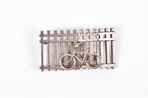 Lot 609 - George Jensen, Denmark. An unusual silver...