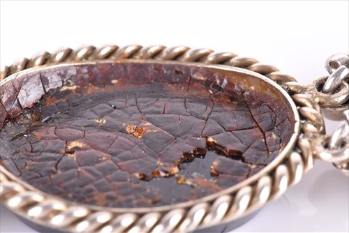 Lot 681 - A micro mosaic bracelet set with five oval...