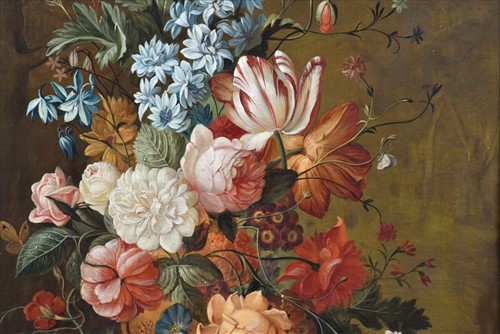 Lot 128 - Dutch School, 18th/19th century a floral still...
