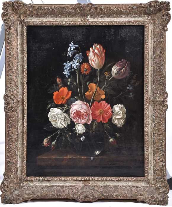 Lot 127 - Dutch School, 18th/19th century a floral still...