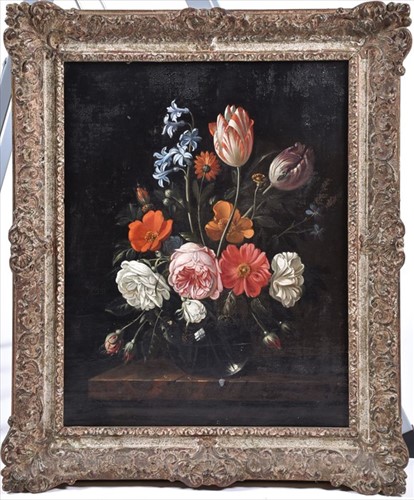 Lot 127 - Dutch School, 18th/19th century a floral still...