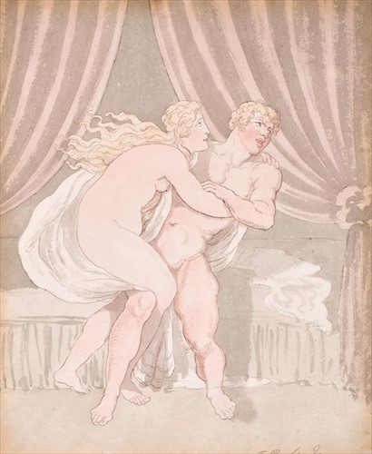 Lot 118 - Attributed to Thomas Rowlandson (1756-1827)...
