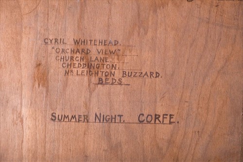 Lot 21 - Cyril Whitehead (20th century) British 'Summer...