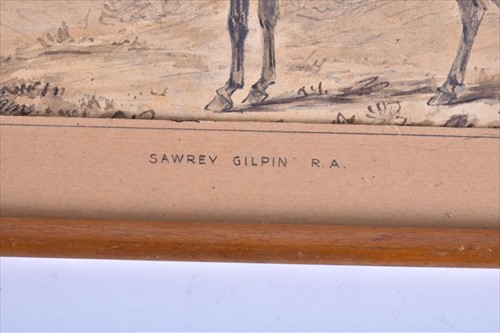 Lot 97 - Attributed toÂ Sawrey Gilpin RA (1733-1807)...