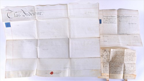 Lot 252 - A group of 17th and 19th century English legal...