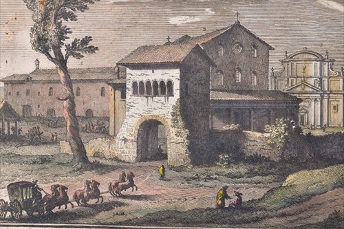 Lot 121 - English School, 18th century 'Datchet bridge...