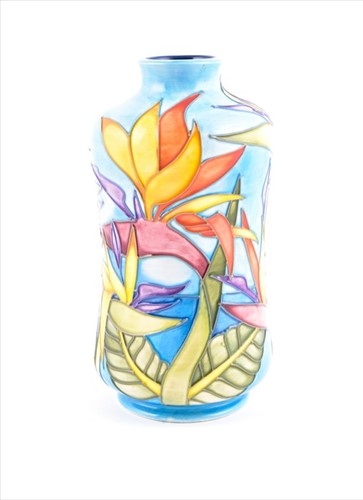 Lot 234 - A Moorcroft vase in the California pattern...