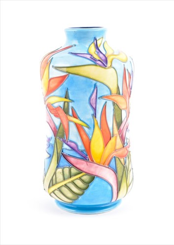 Lot 234 - A Moorcroft vase in the California pattern...