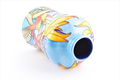 Lot 234 - A Moorcroft vase in the California pattern...