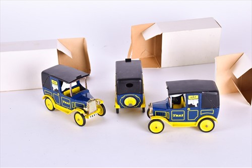 Lot 244 - A collection of 57 boxed Dinky Toys Taxi...