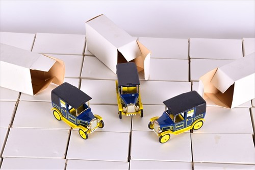 Lot 244 - A collection of 57 boxed Dinky Toys Taxi...