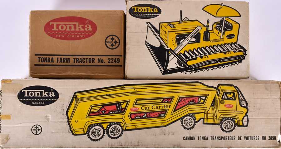 Lot 263 Three boxed vintage Tonka vehicles