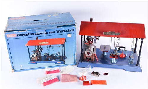 Lot 258 - A boxed Wilesco D141 Dampfmaschine mit...