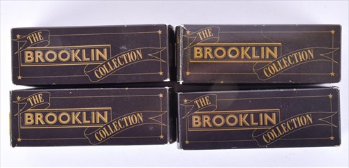 Lot 260 - A group of four boxed Brooklin Collection...