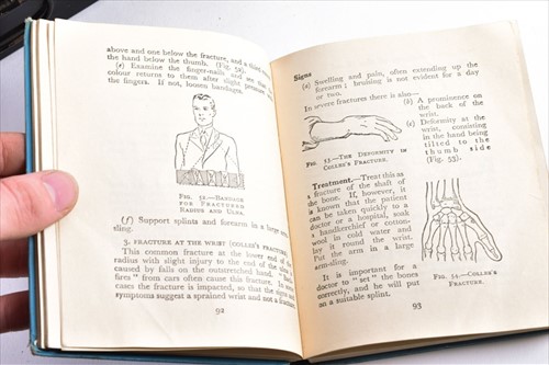Lot 586 - A mid-20th century French field medical set...