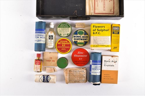 Lot 586 - A mid-20th century French field medical set...