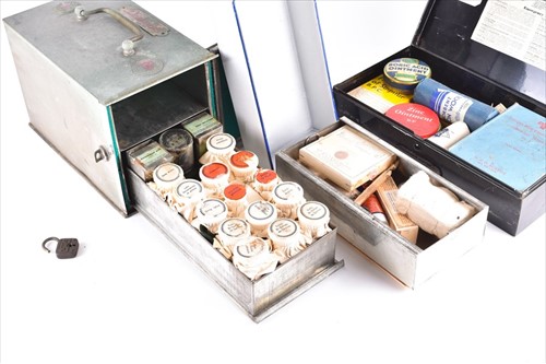 Lot 586 - A mid-20th century French field medical set...