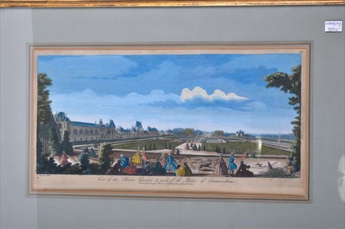 Lot 138 - A pair of french hand-coloured engravings,...