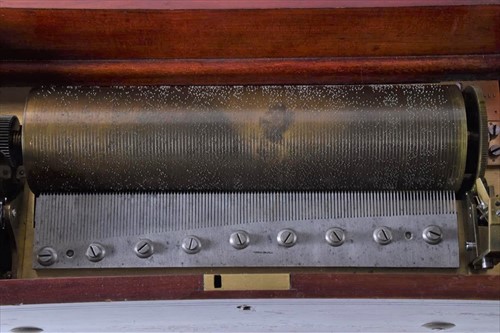 Lot 294 - A 19th century rosewood and inlaid cased Swiss...