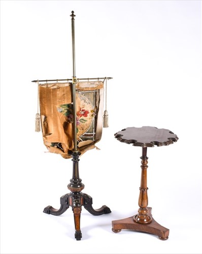 Lot 87 - A Victorian mahogany cigar table with deep...