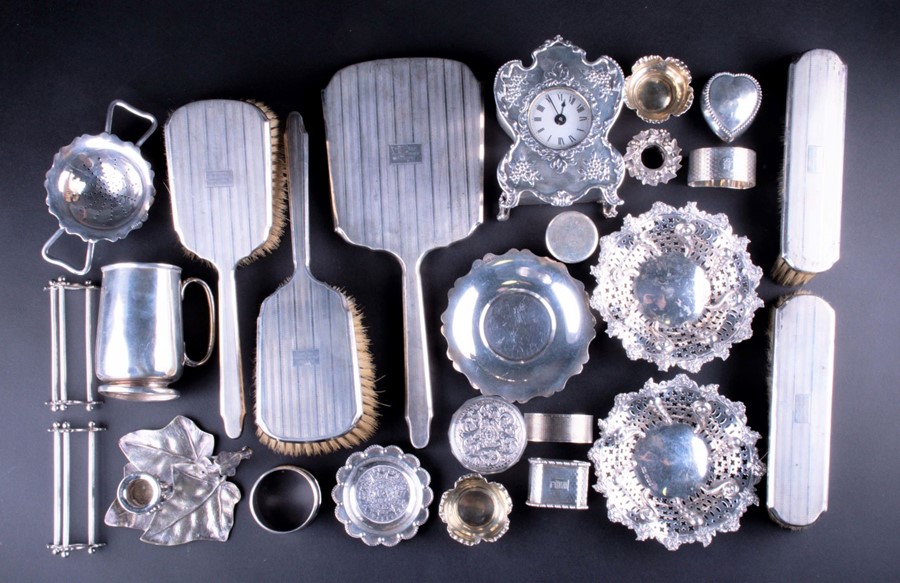 Lot 360 - A large group of mixed silver and silver