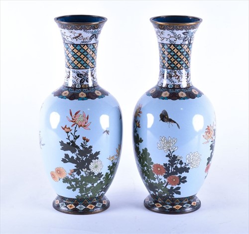 Lot 123 - A pair of early 20th century Japanese...