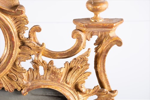Lot 122 - A George III Chippendale style chinoiserie...