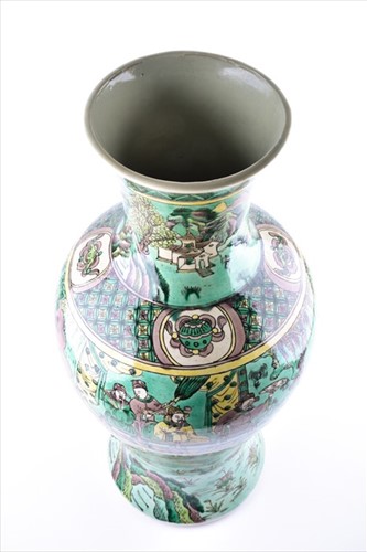 Lot 70 - A Chinese Kangxi period Famille Verte...