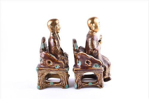 Lot 69 - A pair of early 20th century Chinese ceramic...