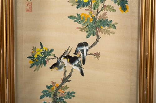 Lot 68 - Three early 20th century Chinese watercolours...