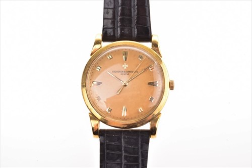 Lot 334 - A Vacheron Constantin 18ct yellow gold...