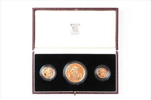 Lot 281 - An Elizabeth II gold proof coin set comprising...