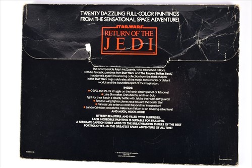 Lot 297 - A group of vintage 1980s Star Wars jigsaw...